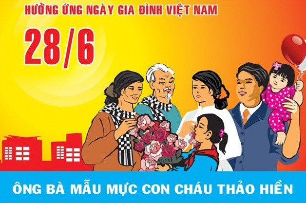 Ngày Gia đình Việt Nam 28/6 trở thành mốc quan trọng trong năm