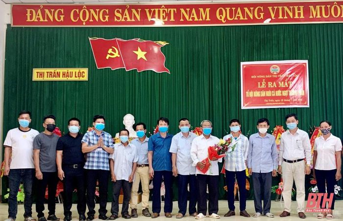 Thành lập Tổ hội nông dân nuôi cá nước ngọt thương phẩm tại thị trấn Hậu Lộc
