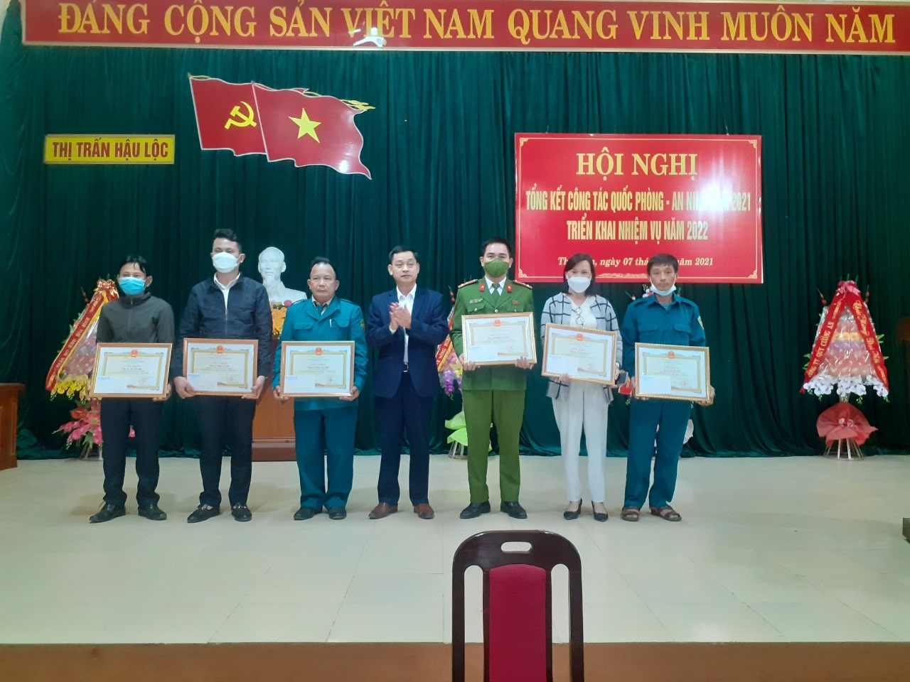 Thị trấn Hậu Lộc: Phát huy vai trò của Mặt trận tổ quốc và các đoàn thể trong công tác tuyển quân năm 2023